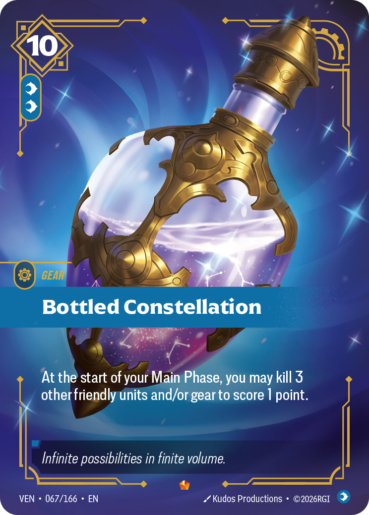 Bottled Constellation VEN-067 - Riftbound Standard Art, English reference artwork