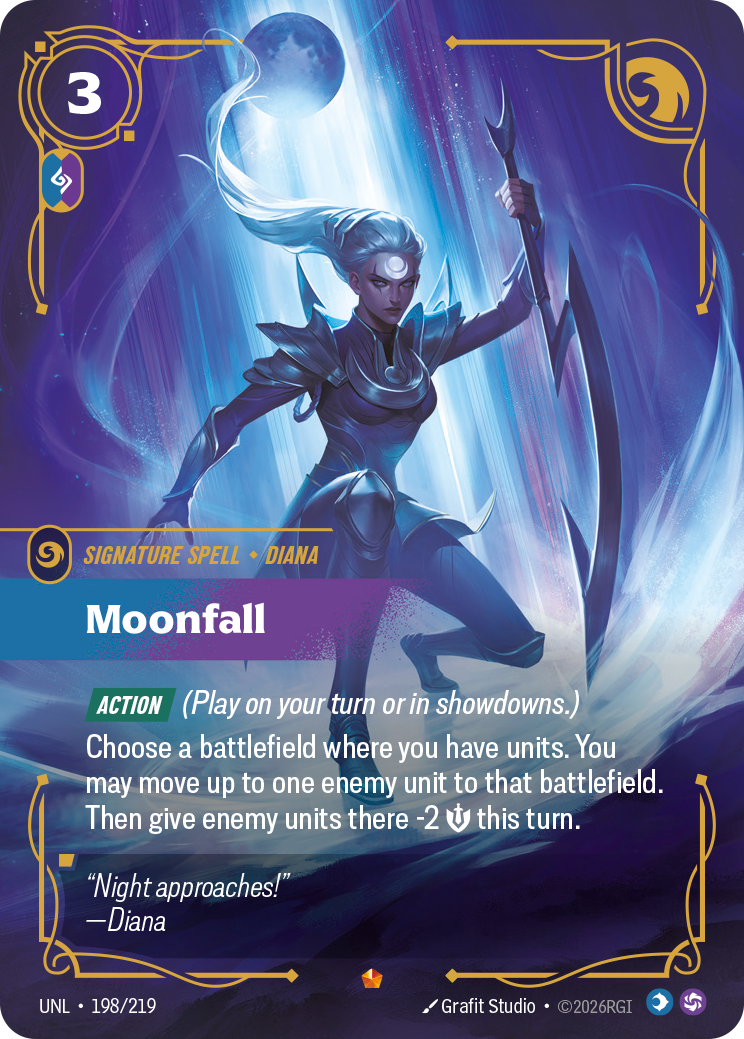 Moonfall UNL-198 - Riftbound Standard Art, English reference artwork