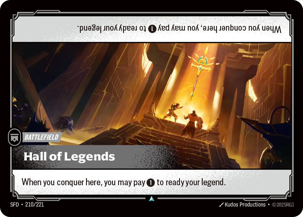 Hall of Legends SFD-210 - Riftbound Standard Art, English reference artwork