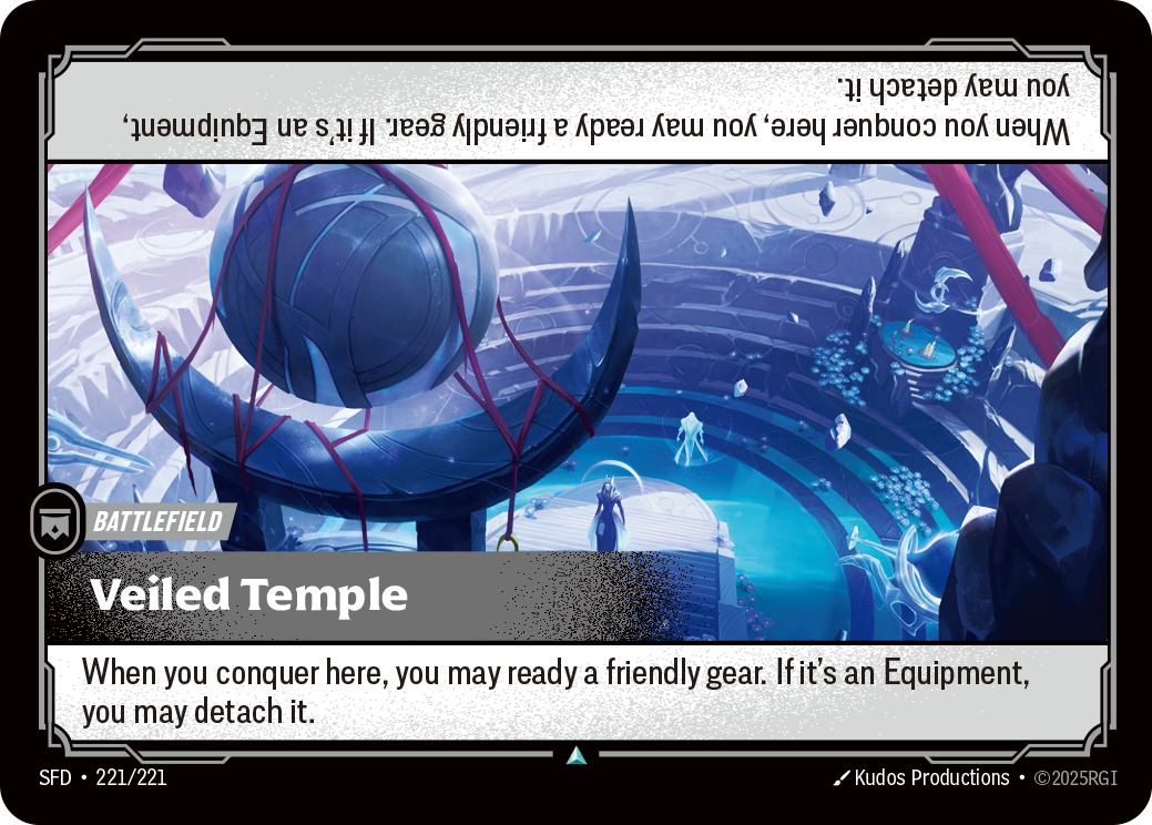 Veiled Temple SFD-221 - Riftbound Standard Art, English reference artwork