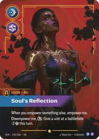 Mel, Soul's Reflection (Signature) VEN-195S - Riftbound Signature, English reference artwork