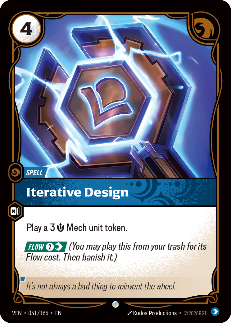 Iterative Design VEN-051 - Riftbound Standard Art, English reference artwork