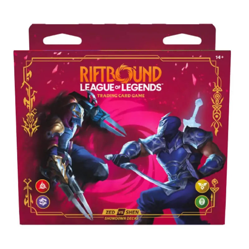 RIFTBOUND: LEAGUE OF LEGENDS TCG - Vendetta Showdown Zed VS Shen Deck