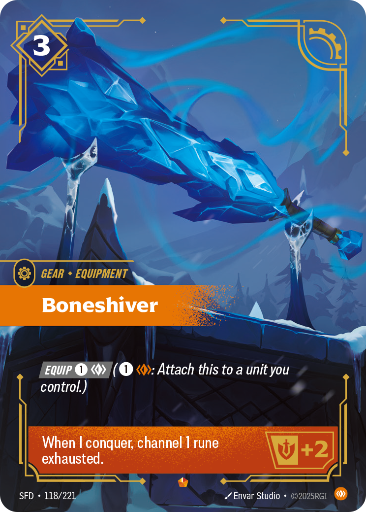 Boneshiver SFD-118 - Riftbound Standard Art, English reference artwork