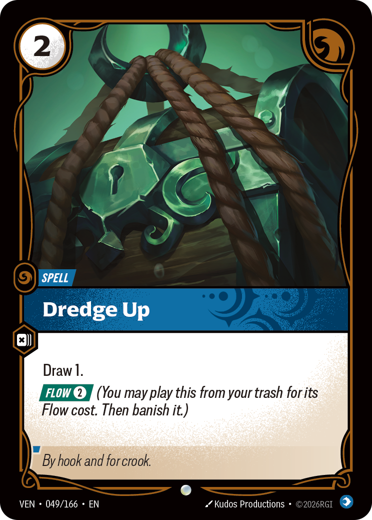 Dredge Up VEN-049 - Riftbound Standard Art, English reference artwork