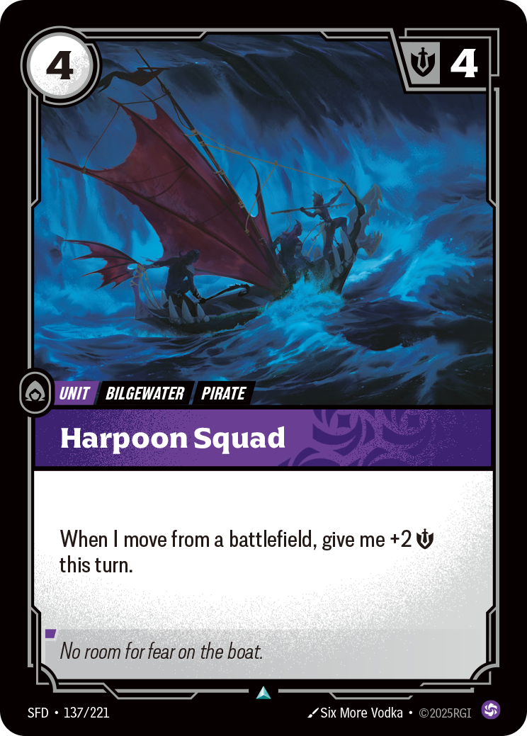 Harpoon Squad SFD-137 - Riftbound Standard Art, English reference artwork