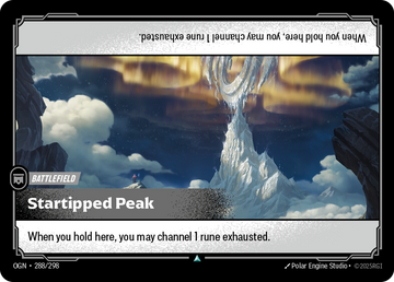 Startipped Peak OGN-288 - Riftbound Standard Art, English reference artwork
