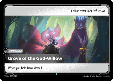 Grove of the God-Willow OGN-280 - Riftbound Standard Art, English reference artwork