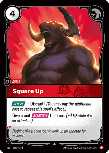 Square Up UNL-017 - Riftbound Standard Art, English reference artwork