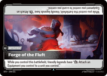 Forge of the Fluft SFD-208 - Riftbound Standard Art, English reference artwork