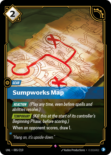 Sumpworks Map UNL-085 - Riftbound Standard Art, English reference artwork