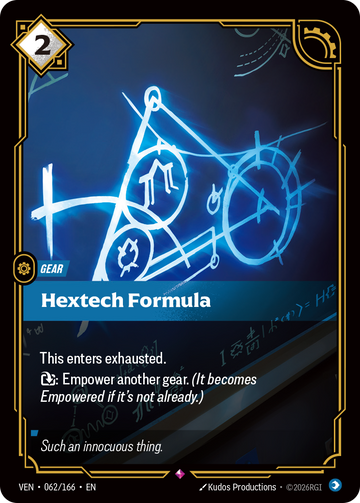 Hextech Formula VEN-062 - Riftbound Standard Art, English reference artwork