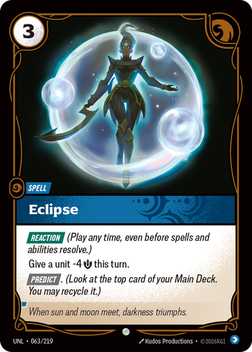 Eclipse UNL-063 - Riftbound Standard Art, English reference artwork