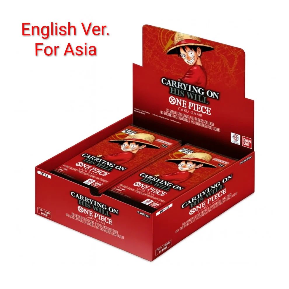 ONE PIECE CARD GAME BOOSTER [OP-13] ENGLISH