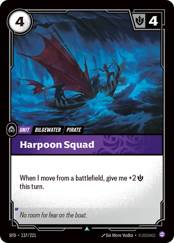 Harpoon Squad SFD-137 - Riftbound Standard Art, English reference artwork