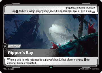 Ripper's Bay UNL-214 - Riftbound Standard Art, English reference artwork