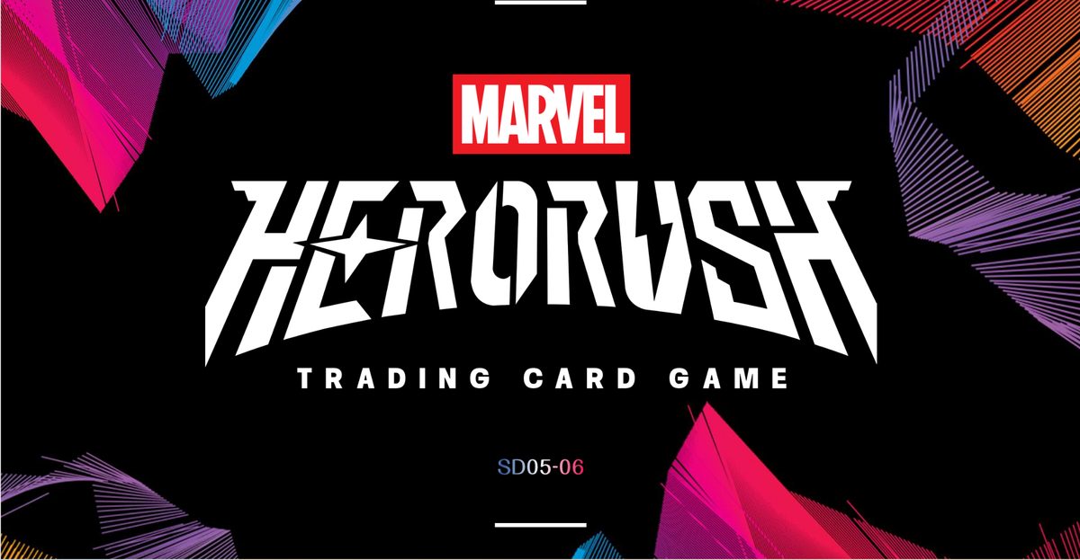 PREORDER MARVEL HERO RUSH Starter Decks [SD05 / SD06]