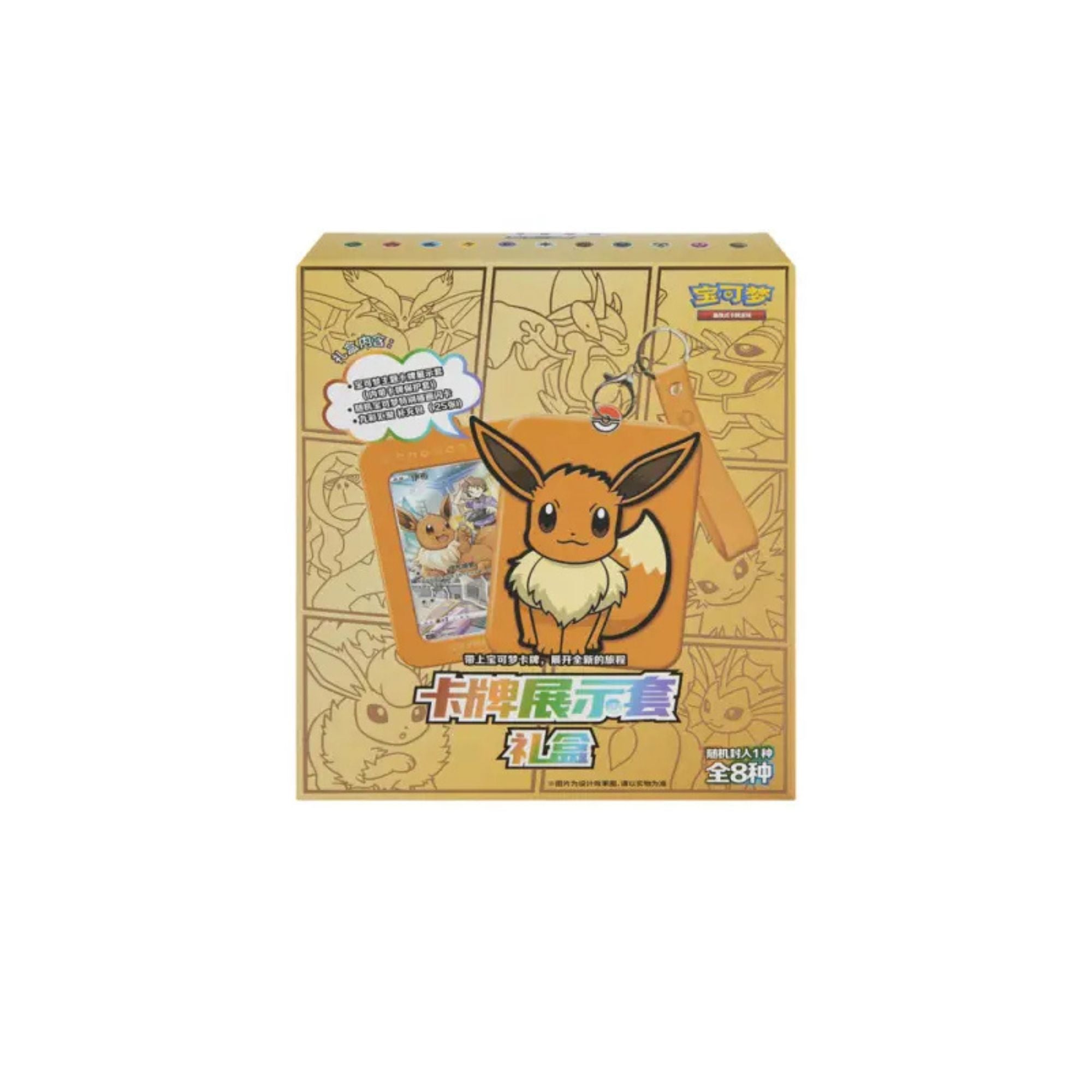 Pokemon Chinese Eevee Gift Set
